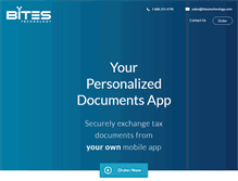 Tablet Screenshot of bitestechnology.com